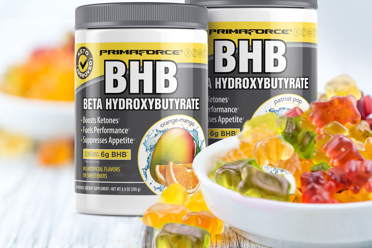Keto-Friendly BHB Gummy Bears – PrimaForce Supplements