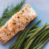 Keto Parmesan-Encrusted Halibut