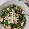 Keto Chicken Kale Caesar Salad