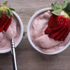 Soft-Serve Strawberry Keto Ice Cream