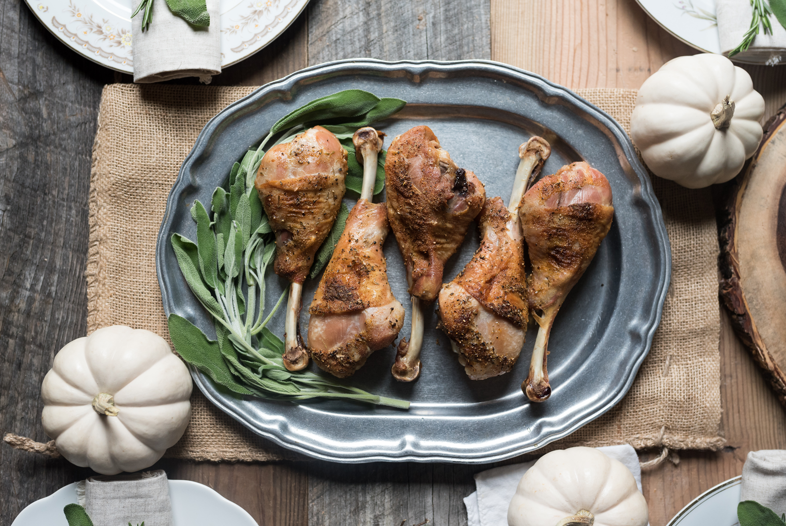 Oven-Roasted Turkey Legs