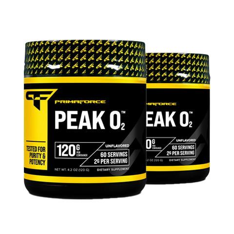 2 Bottles of Peak 02 Powder