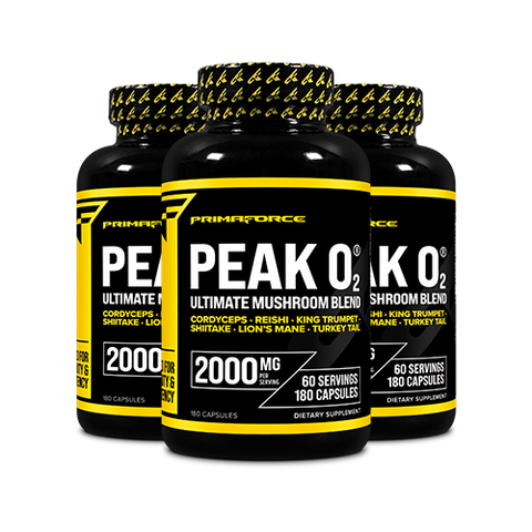 3 Bottles of Peak O2 Capsules
