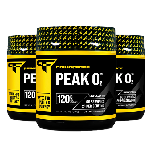 O2 Compact Powder 3 Bottles of Peak O2 Powder – PrimaForce Supplements
