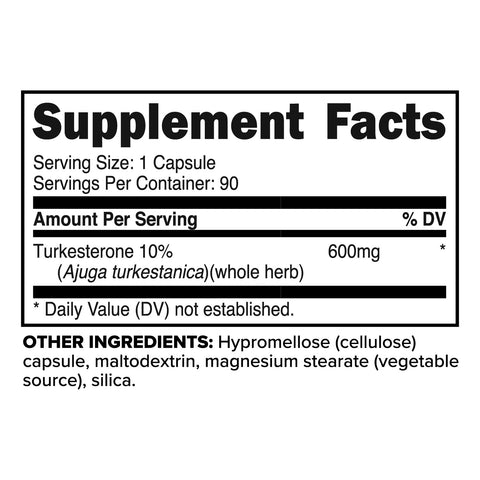 PrimaForce Turkesterone 600mg / 90 caps